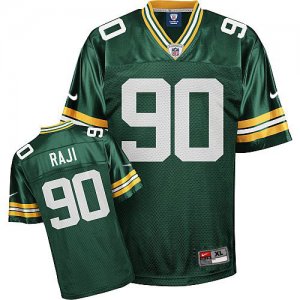 Jerseys Factory Cheap Nike Packers #90 B.J. Raji Green Stitched