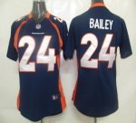 Jerseys Factory Cheap Nike Broncos #24 Champ Bailey Blue Alterna
