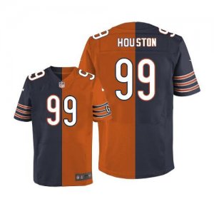 Jerseys Factory Cheap Nike Bears #99 Lamarr Houston Navy Blue/Or