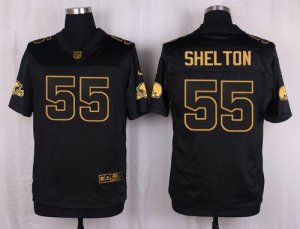Jerseys Factory Cheap Nike Browns #55 Danny Shelton Black Men's
