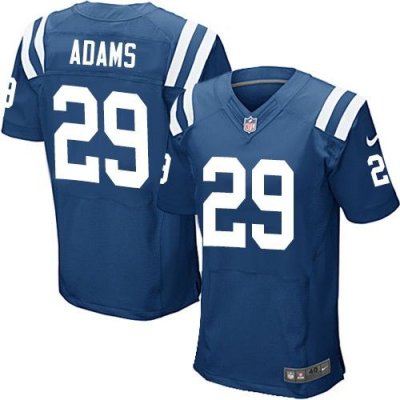 Jerseys Factory Cheap Nike Colts #29 Mike Adams Royal Blue Team
