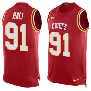 Jerseys Factory Cheap Nike Chiefs #91 Tamba Hali Red Team Color