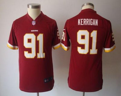Jerseys Factory Cheap Nike Redskins #91 Ryan Kerrigan Burgundy R