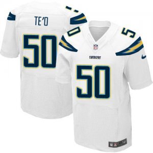 Jerseys Factory Cheap Nike Chargers #50 Manti Te'o White Men's E