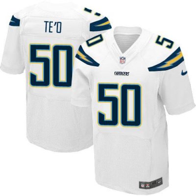 Jerseys Factory Cheap Nike Chargers #50 Manti Te'o White Men's E