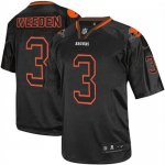 Jerseys Factory Cheap Nike Browns #3 Brandon Weeden Lights Out B