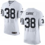 Jerseys Factory Cheap Nike Raiders #38 T.J. Carrie White Men's S