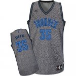 Jerseys Factory Cheap Thunder #35 Kevin Durant Grey Static Fashi