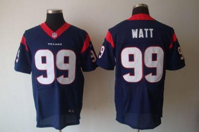 Jerseys Factory Cheap Nike Texans #99 J.J. Watt Navy Blue Team C