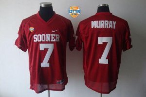 Jerseys Factory Cheap Sooners #7 DeMarco Murray Red AT&T Cotton
