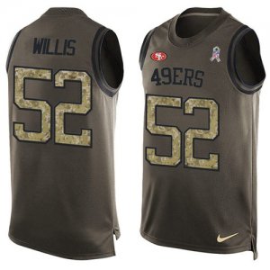 Jerseys Factory Cheap Nike 49ers #52 Patrick Willis Green Men's