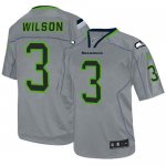 Jerseys Factory Cheap Nike Seahawks #3 Russell Wilson Lights Out