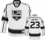 Jerseys Factory Cheap Kings #23 Dustin Brown White Road Embroide