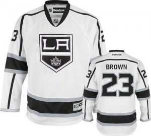Jerseys Factory Cheap Kings #23 Dustin Brown White Road Embroide