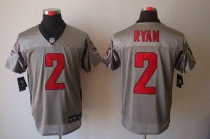Jerseys Factory Cheap Nike Falcons #2 Matt Ryan Grey Shadow Men'