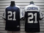 Jerseys Factory Cheap Cowboys #21 Mike Jenkins Blue Thanksgiving