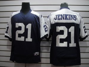 Jerseys Factory Cheap Cowboys #21 Mike Jenkins Blue Thanksgiving