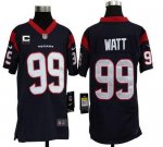 Jerseys Factory Cheap Nike Texans #99 J.J. Watt Navy Blue Team C