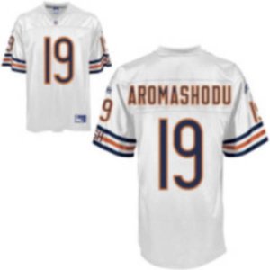 Jerseys Factory Cheap Bears #19 Devin Aromashodu White Stitched