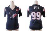 Jerseys Factory Cheap Nike Texans #99 J.J. Watt Navy Blue Team C