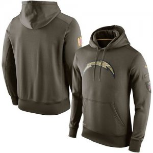 Jerseys Factory Cheap Men's San Diego Chargers Nike Olive Salute