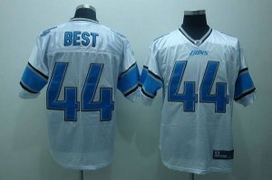 Jerseys Factory Cheap Lions #44 Jahvid Best White Stitched NFL J