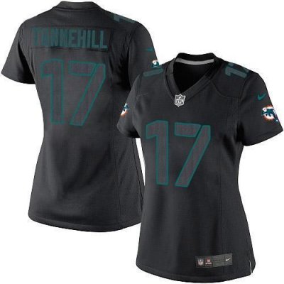 Jerseys Factory Cheap Nike Dolphins #17 Ryan Tannehill Black Imp