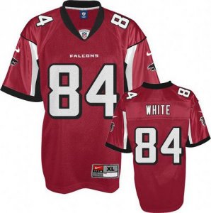 Jerseys Factory Cheap Nike Falcons #84 Roddy White Red Stitched