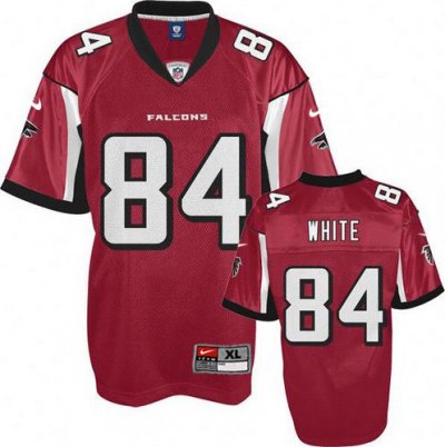 Jerseys Factory Cheap Nike Falcons #84 Roddy White Red Stitched