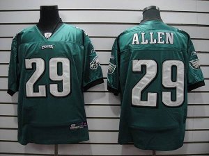 Jerseys Factory Cheap Eagles #29 Nathaniel Allen Green Stitched