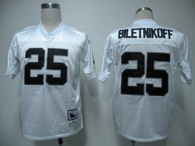 Jerseys Factory Cheap Mitchell & Ness Raiders #25 Fred Biletniko
