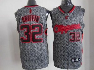 Jerseys Factory Cheap Clippers #32 Blake Griffin Grey Static Fas