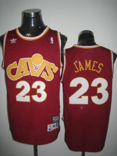 Jerseys Factory Cheap Mitchell and Ness Cavaliers #23 LeBron Jam