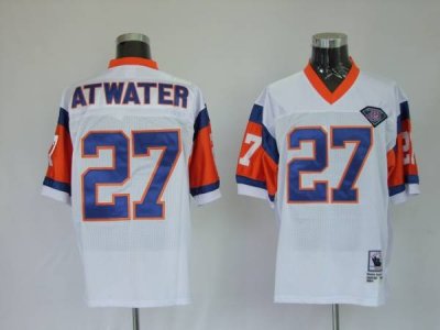 Jerseys Factory Cheap Mitchel & Ness Broncos #27 Steve Atwater W