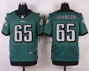Jerseys Factory Cheap Nike Eagles #65 Lane Johnson Midnight Gree