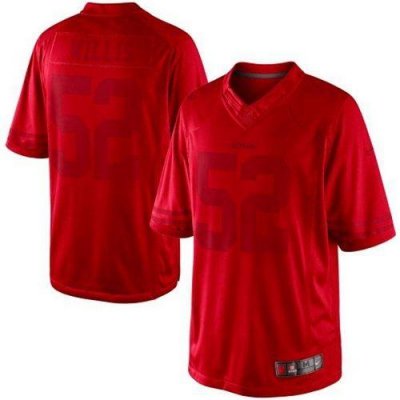 Jerseys Factory Cheap Nike 49ers #52 Patrick Willis Red Men's Em