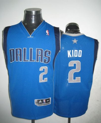 Jerseys Factory Cheap Revolution 30 Mavericks #2 Jason Kidd Blue