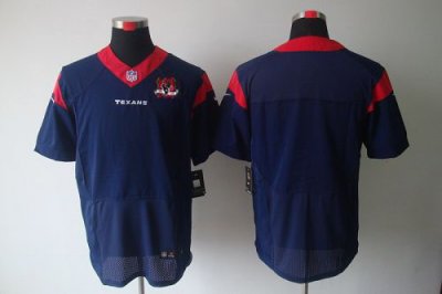 Jerseys Factory Cheap Nike Texans Blank Navy Blue Team Color Wit