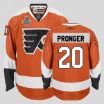 Jerseys Factory Cheap Flyers #20 Chris Pronger Embroidered Orang