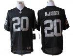 Jerseys Factory Cheap Nike Raiders #20 Darren McFadden Black Tea