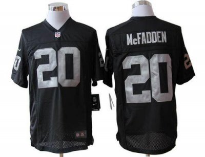 Jerseys Factory Cheap Nike Raiders #20 Darren McFadden Black Tea