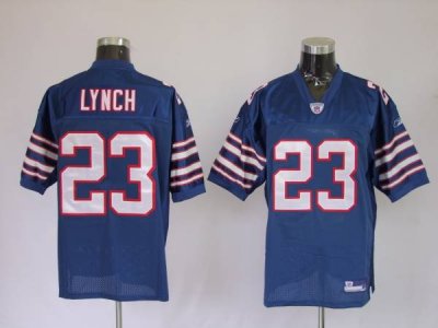 Jerseys Factory Cheap Bills #23 Marshawn Lynch Baby Blue Stitche