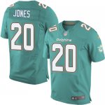 Jerseys Factory Cheap Nike Dolphins #20 Reshad Jones Aqua Green