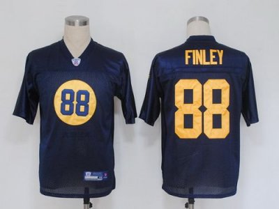 Jerseys Factory Cheap Packers #88 Jermichael Finley Blue Stitche