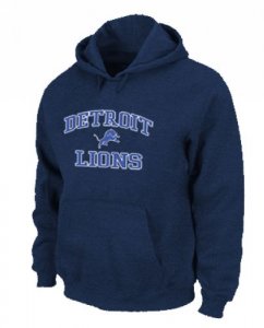 Jerseys Factory Cheap Detroit Lions Heart & Soul Pullover Hoodie
