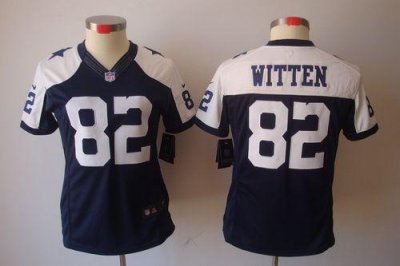 Jerseys Factory Cheap Nike Cowboys #82 Jason Witten Navy Blue Th