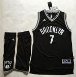 Jerseys Factory Cheap Nets #7 Jeremy Lin Black A Set Stitched NB