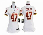 Jerseys Factory Cheap Nike Redskins #47 Chris Coole White With 8