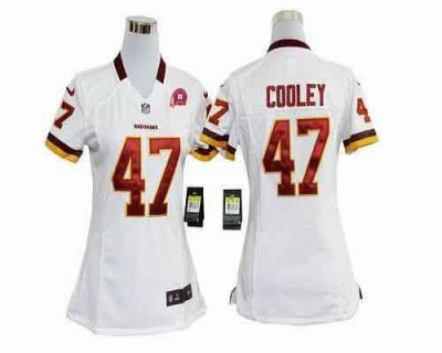 Jerseys Factory Cheap Nike Redskins #47 Chris Coole White With 8