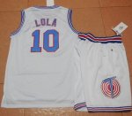 Jerseys Factory Cheap Space Jam Tune Squad #10 Lola Bunny White